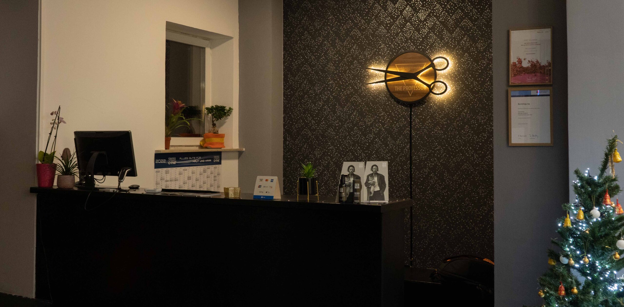 Salon The Professor — Raumimpression